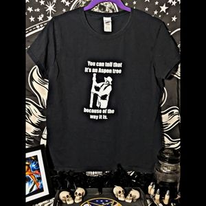 Neature Walks Black T-shirt Large